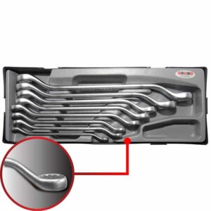 8pc 45° Offset Ring Wrench Set (MM)