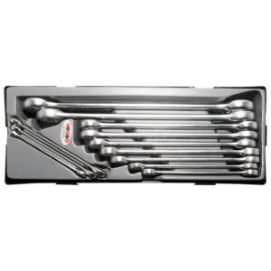 12pc Flat Ring Wrench Set