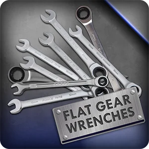 Flat Gear Wrenches