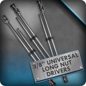 3/8" Universal Long Nut Drivers