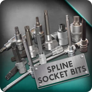Spline Socket Bits