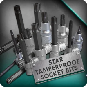 Star Tamperproof Socket Bits