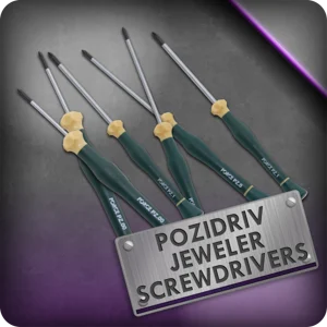 Pozidriv Jeweler Screwdriver