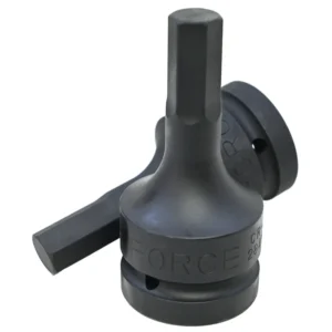 1" (Inch) Hex Impact Socket Bit (One Piece) 17mm