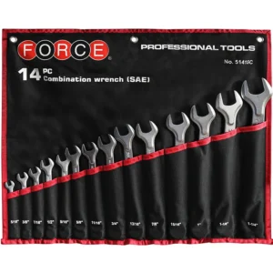 14pc Combination Wrench Set (SAE) (Cloth Bag)