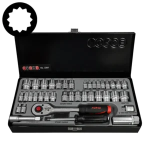 39pc 3/8" (Inch) & 1/4" (Inch) Combination Set