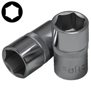 1/2" (Inch) 6pt. Flank Socket 5/8" (Inch)