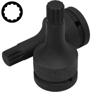 3/4" (Inch) Spline Impact Socket Bit (One Piece) M18