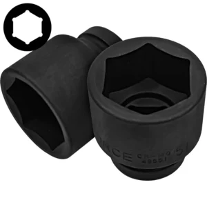 1" (Inch) 6pt. Flank Impact Socket 51mm
