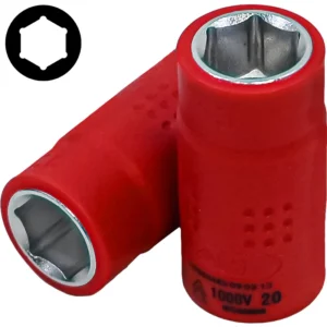 3/8" (Inch) Insulated 6pt. Flank Socket 13mm