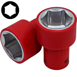 3/8" (Inch) Insulated 6pt. Flank Socket 22mm